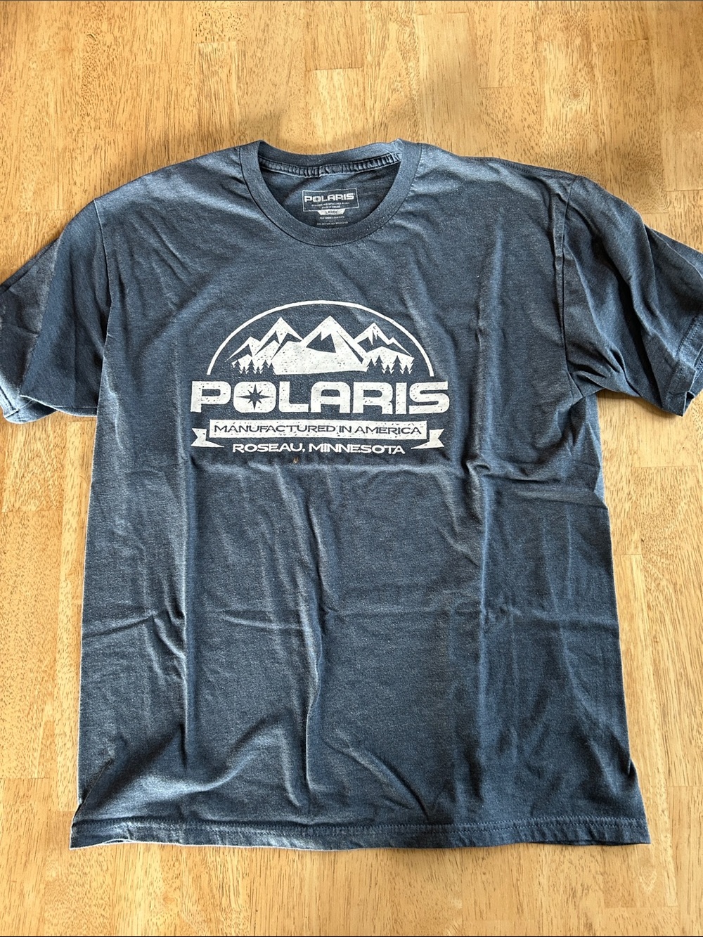 Men's Polaris Blue Graphic Logo T-Shirt